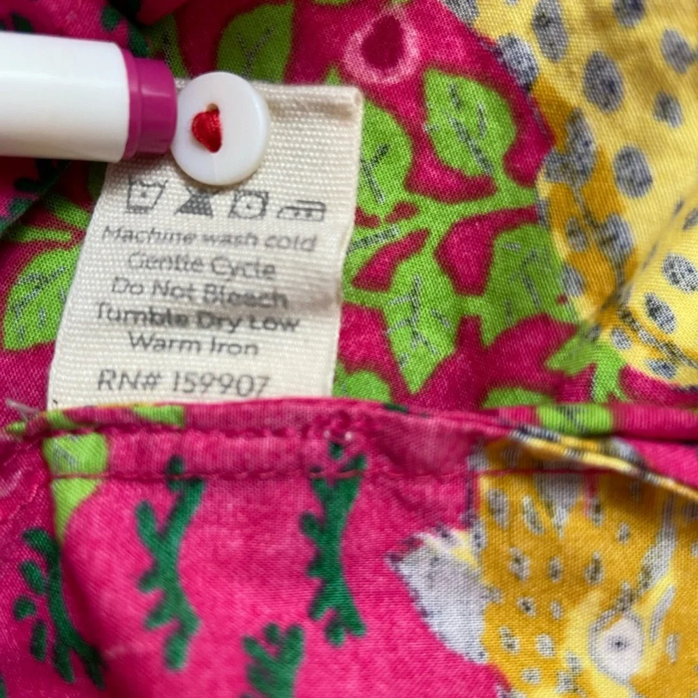 Printfresh Fuchsia Leopard-Print Short‎ Sleeve Tunic Size 4X